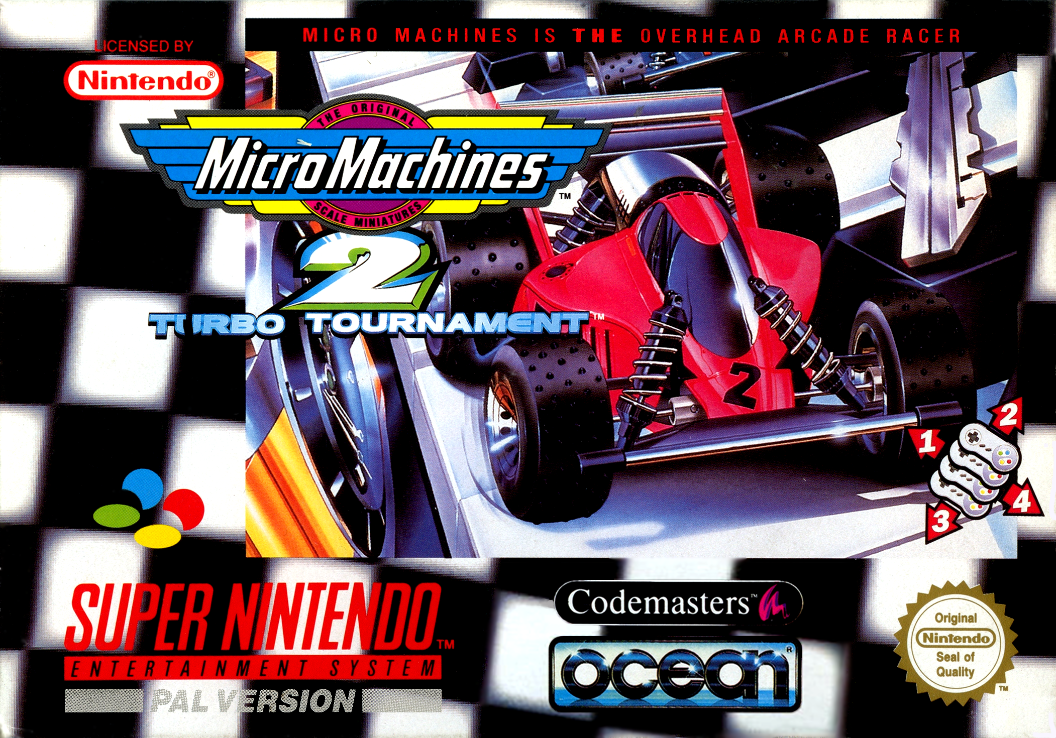 Game | Super Nintendo SNES | Micro Machines 2: Turbo Tournament PAL