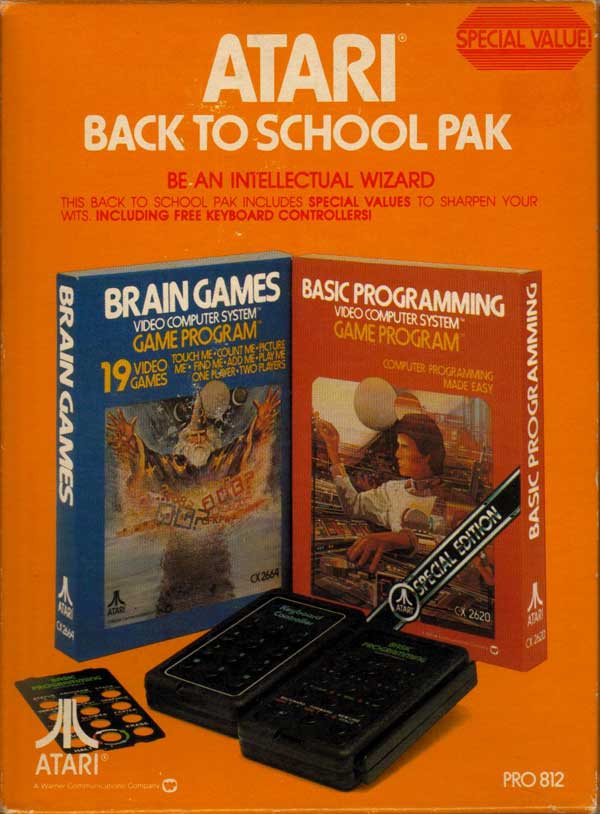 Game | Atari 2600 | Atari Back To School Pak