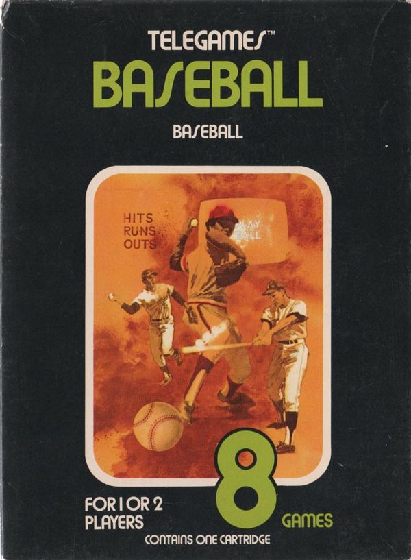 Game | Atari 2600 | Baseball [Tele Games]
