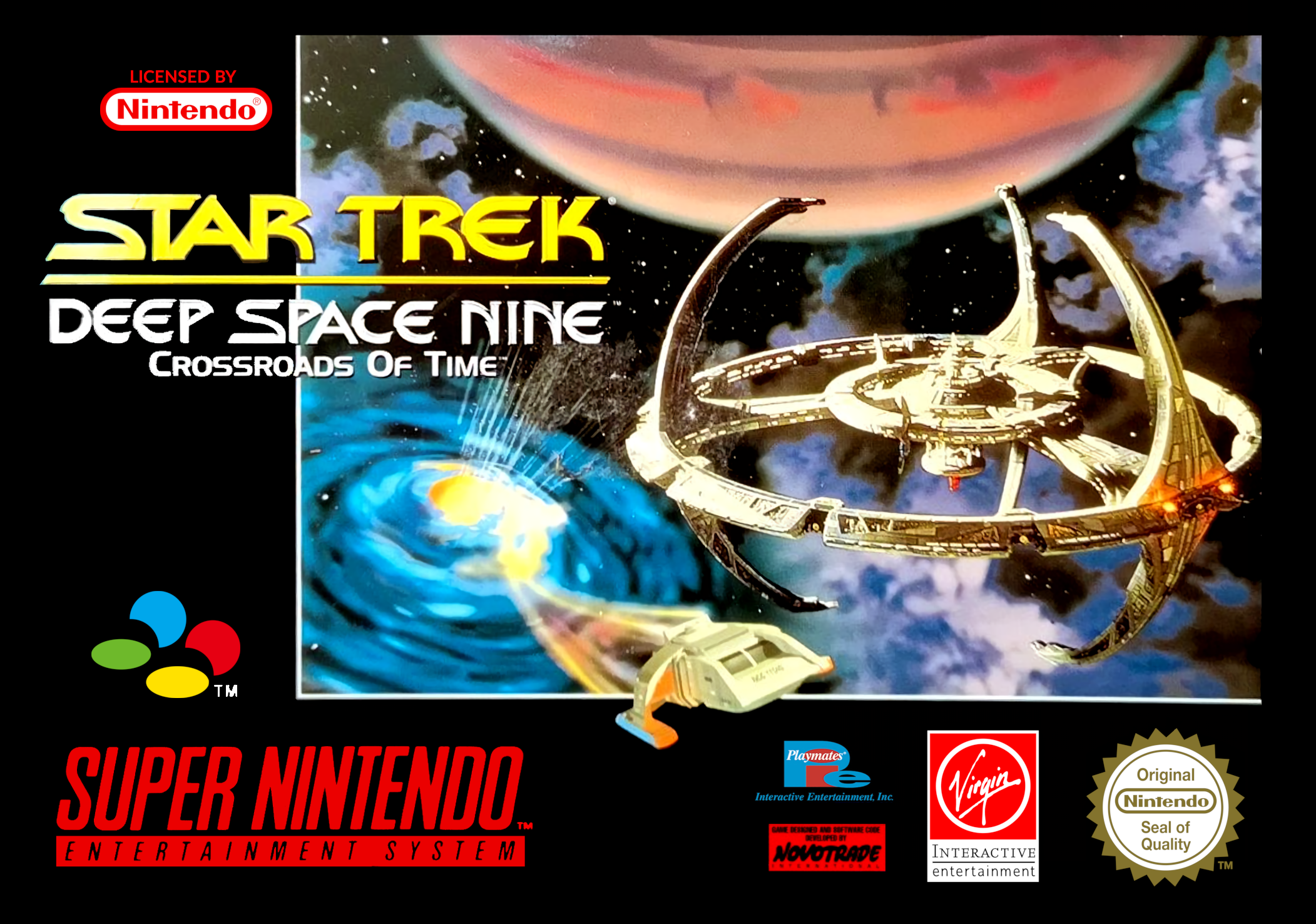 Game | Super Nintendo SNES | Star Trek Deep Space Nine