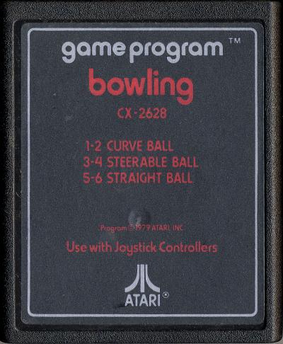 Game | Atari 2600 | Bowling [Text Label]