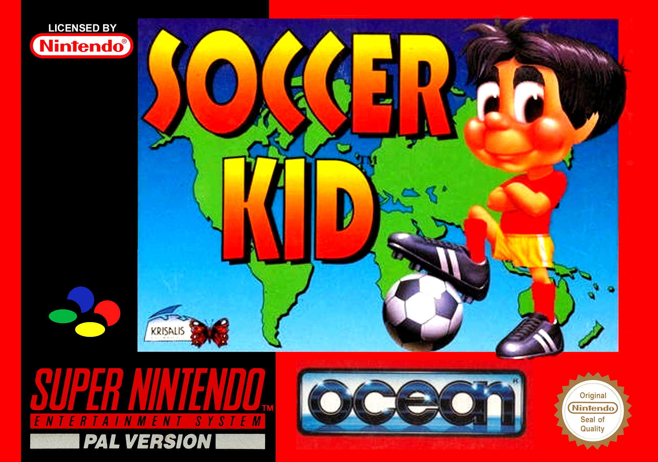 Game | Super Nintendo SNES | Soccer Kid