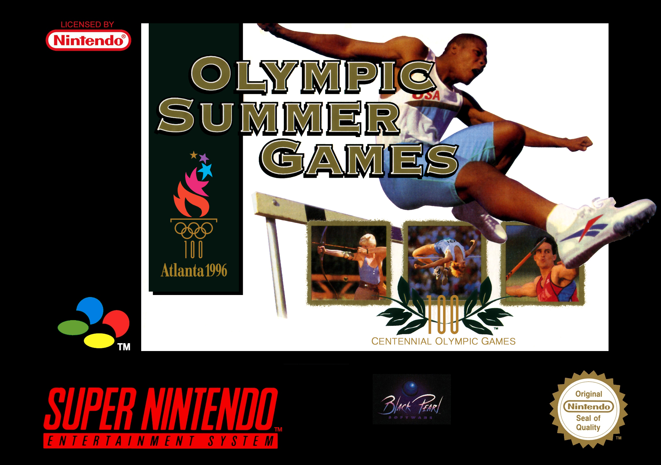 Game | Super Nintendo SNES | Olympic Summer Games