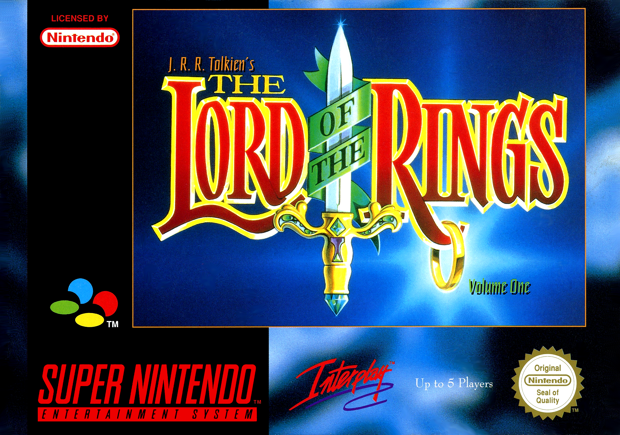 Game | Super Nintendo SNES | Lord Of The Rings