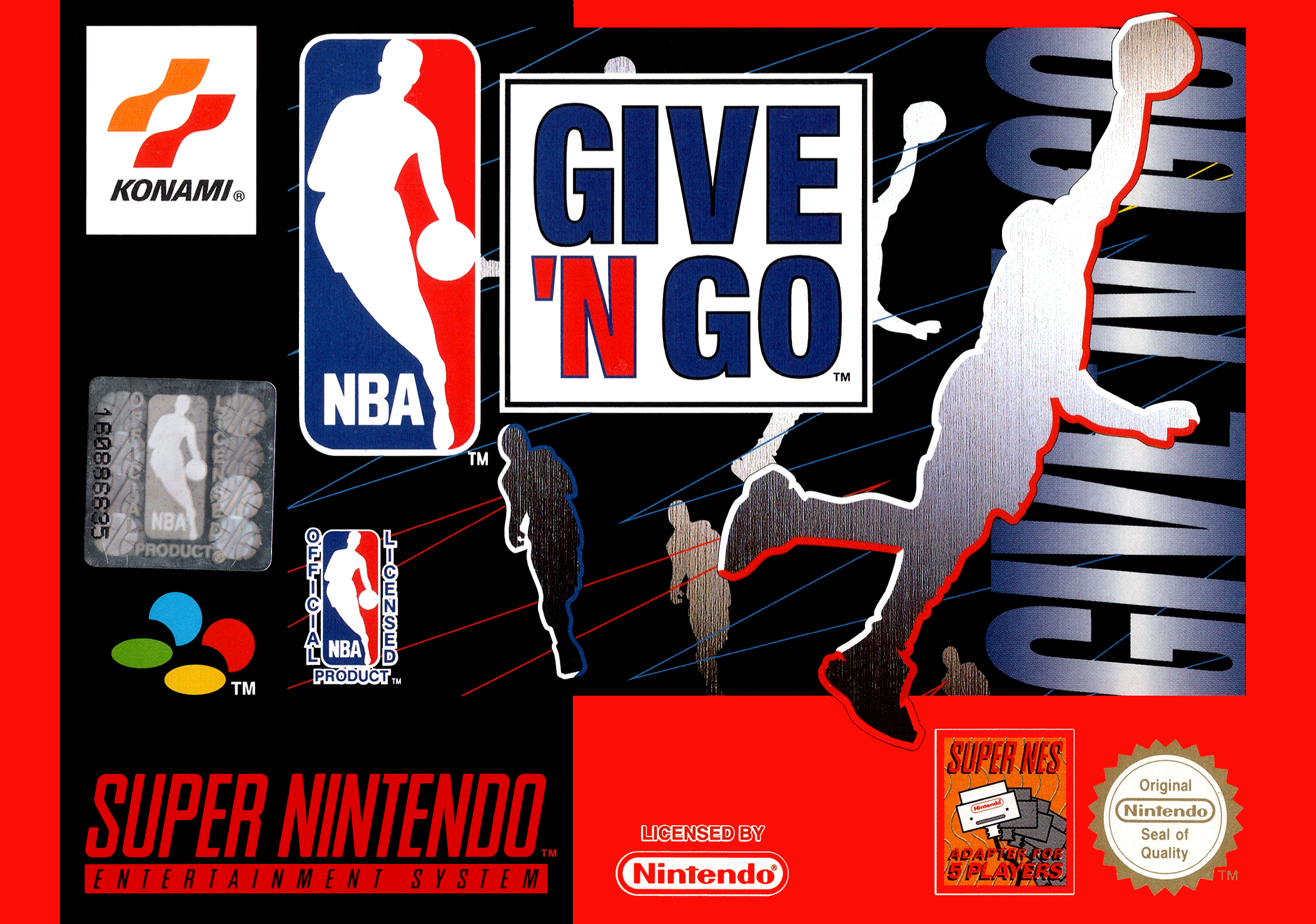 Game | Super Nintendo SNES | NBA Give 'N Go