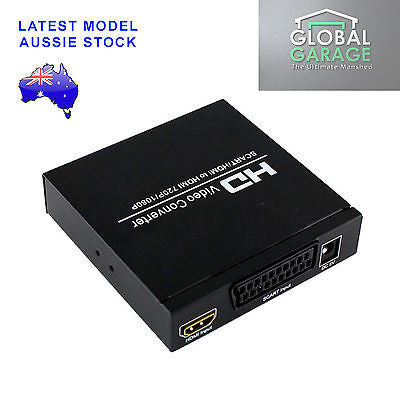 RGB SCART to 1080p HDMI Upscaler HD PAL NTSC Play Retro Video Game Modern TV AU - retrosales.com.au - 3