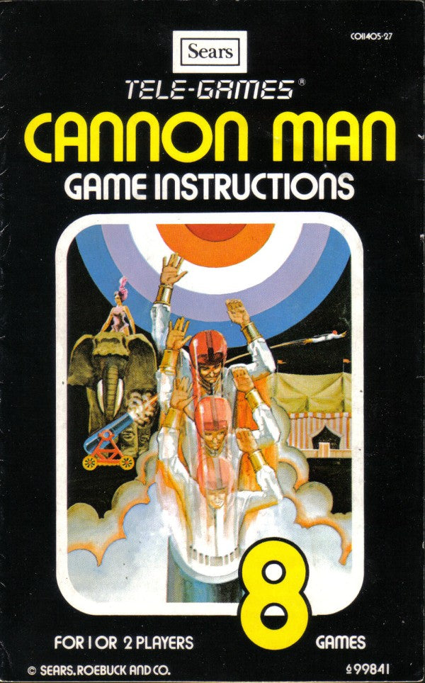 Game | Atari 2600 | Cannon Man