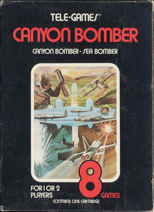 Game | Atari 2600 | Canyon Bomber [Tele Games]