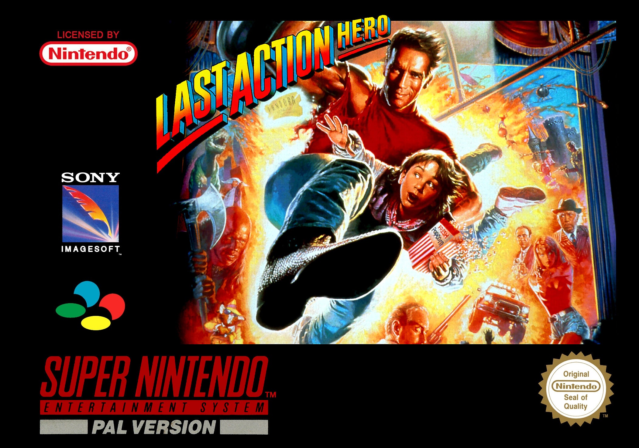 Game | Super Nintendo SNES | Last Action Hero