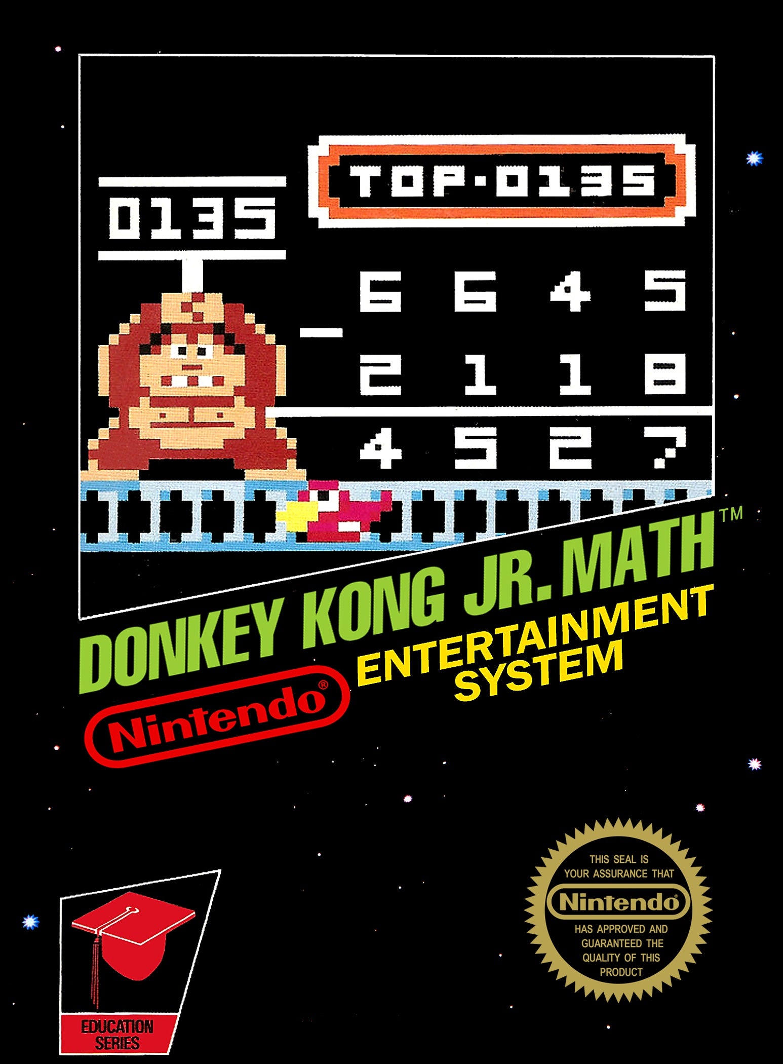 Game | Nintendo NES | Donkey Kong Jr Math