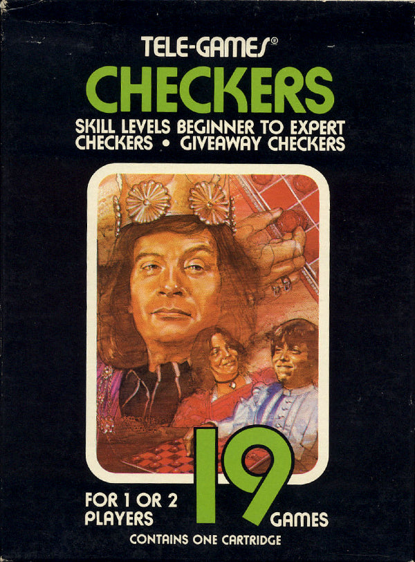 Game | Atari 2600 | Checkers [Tele Games]