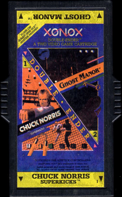 Game | Atari 2600 | Chuck Norris Superkicks & Ghost Manor