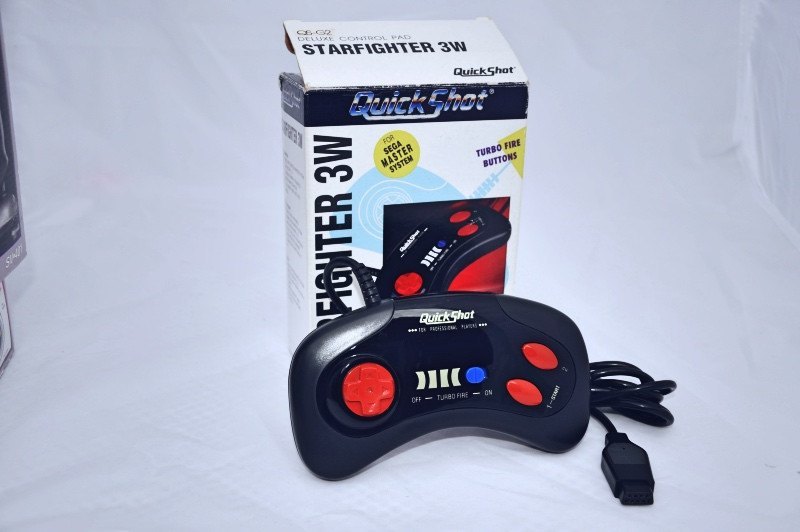 Controllers & Attachments - Controller | SEGA Master System Control Pad Quickshot Star Fighter 3W QS-192