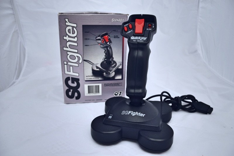 Controller | SEGA Mega Drive Joystick QuickJoy SG Fighter SV-401 - retrosales.com.au - 3