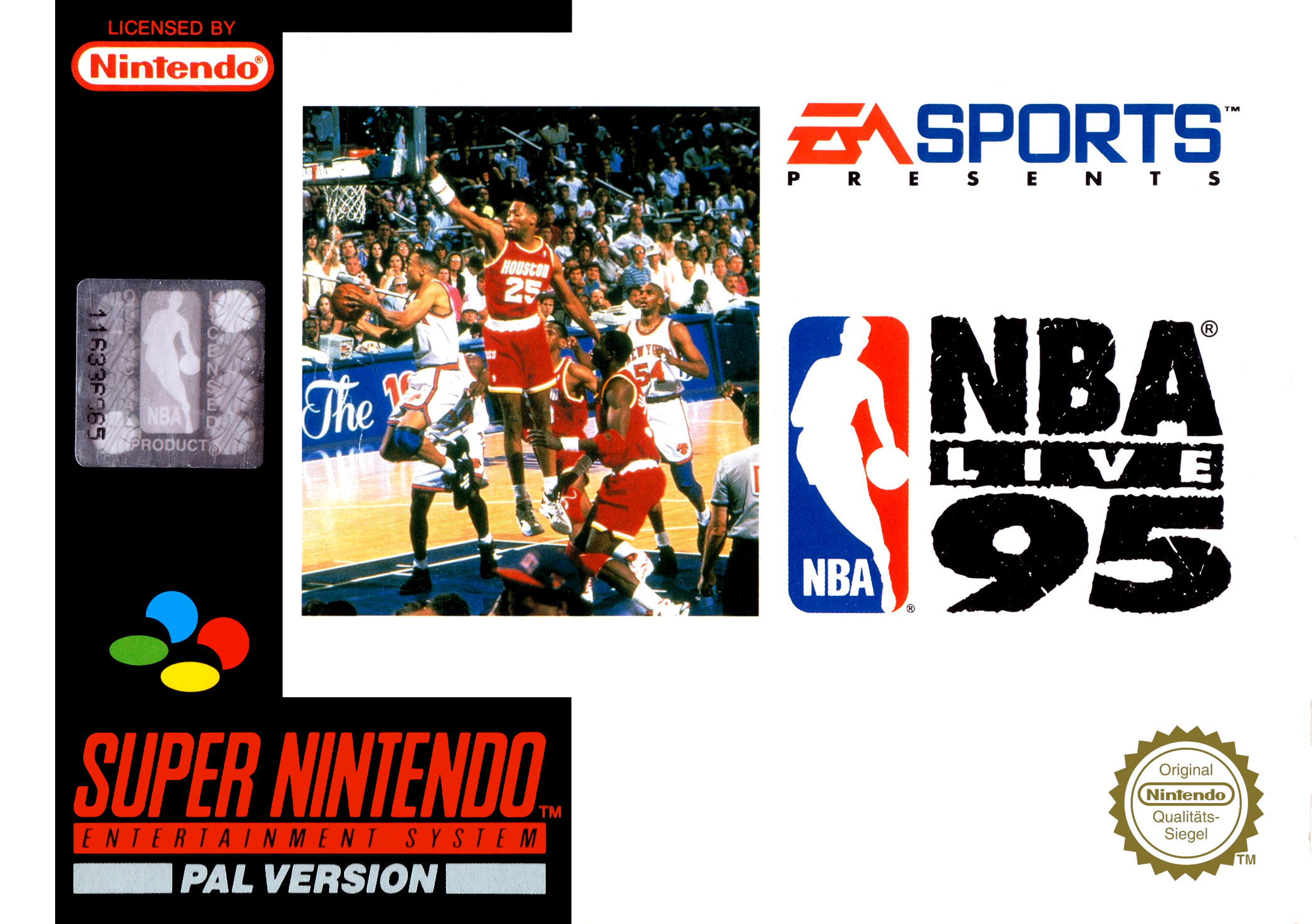 Game | Super Nintendo SNES | NBA Live 95