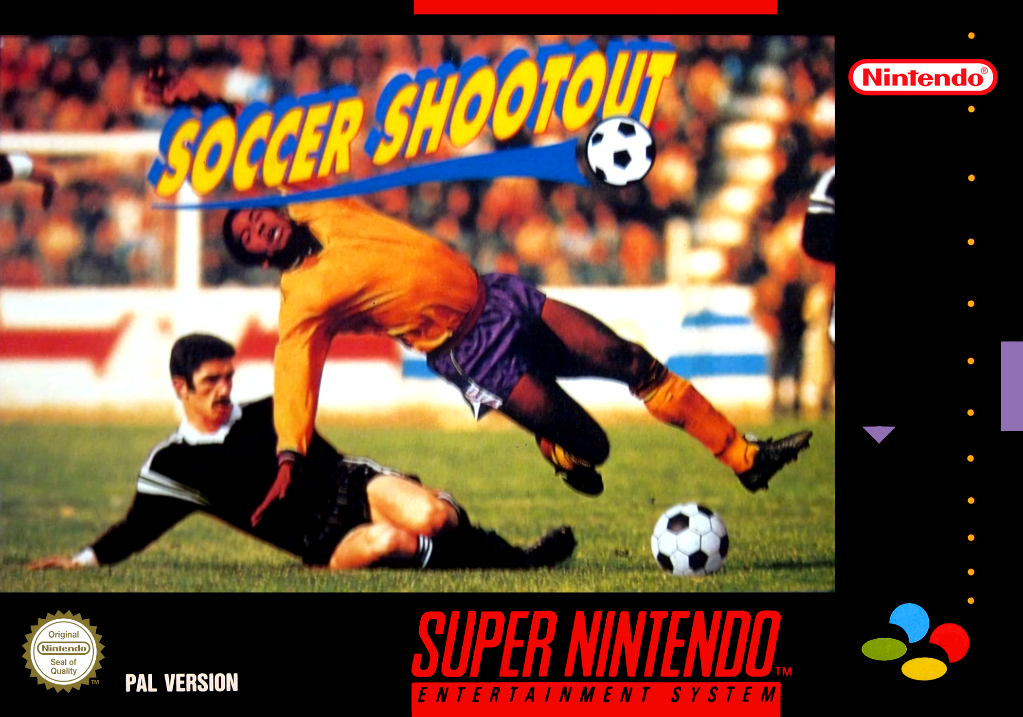 Game | Super Nintendo SNES | Soccer Shootout