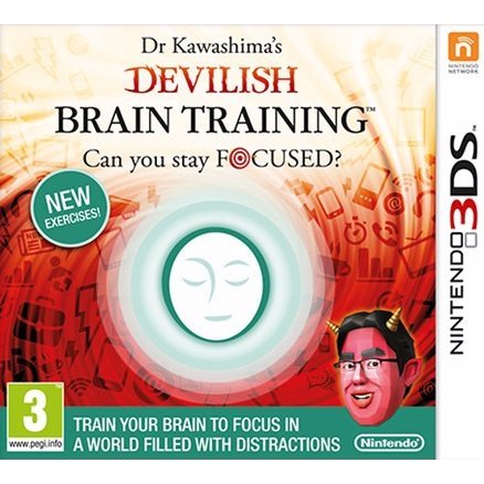 Game | Nintendo 3DS | Dr Kawashima's Devilish Brain Training: Can You Stay Focused