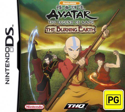 Game | Nintendo DS | Avatar: The Legend Of Aang The Burning Earth