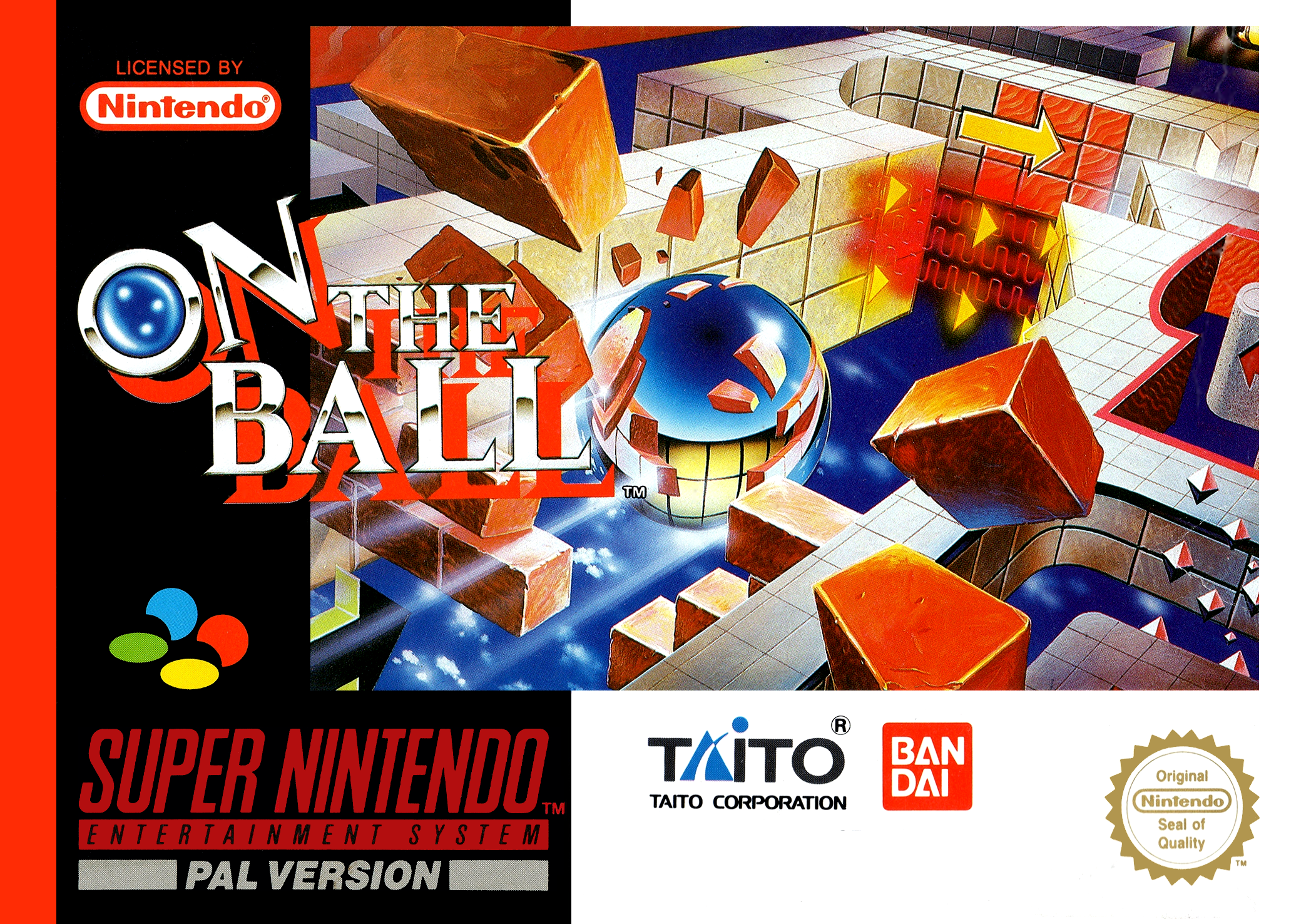 Game | Super Nintendo SNES | On The Ball