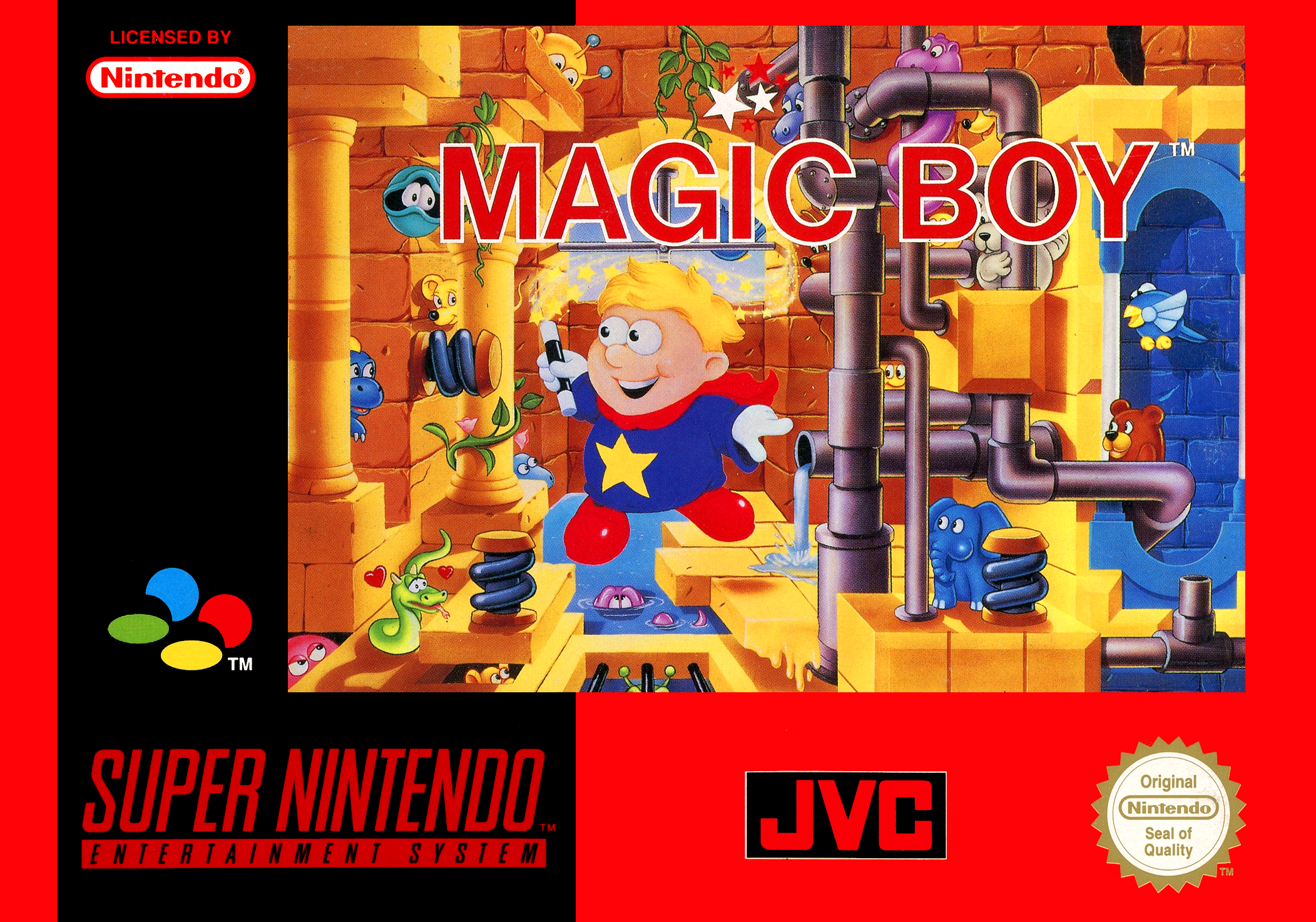 Game | Super Nintendo SNES | Magic Boy