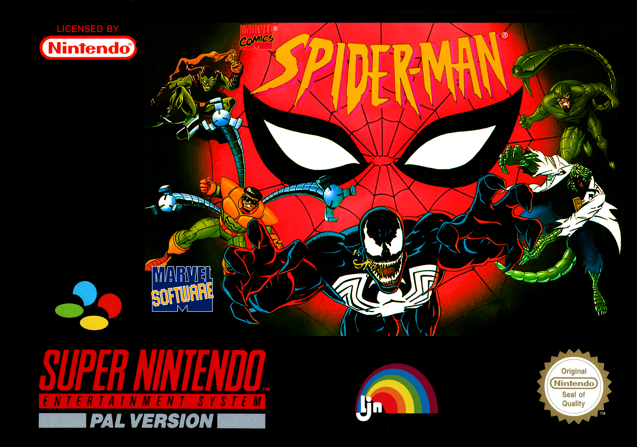 Game | Super Nintendo SNES | Spiderman