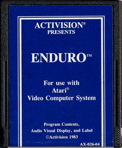 Game | Atari 2600 | Enduro [Blue Label]
