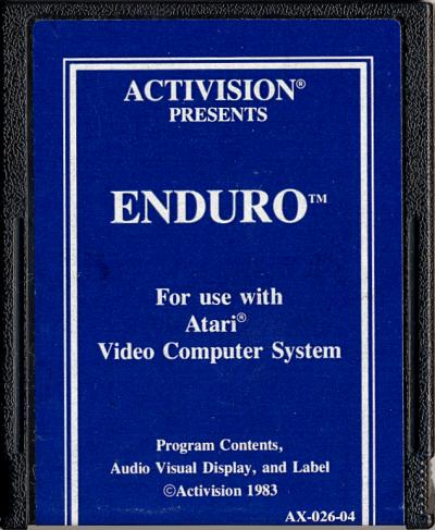 Game | Atari 2600 | Enduro [Blue Label]