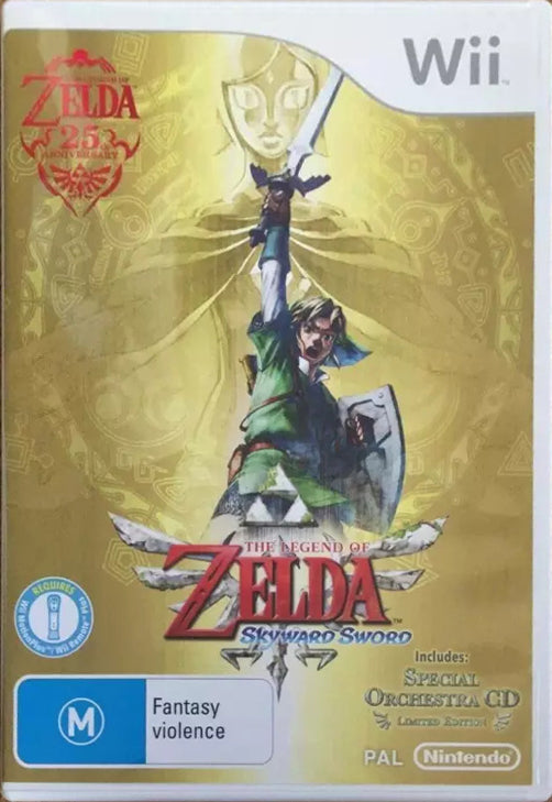Game | Nintendo Wii | Zelda Skyward Sword Orchestral CD [Special Edition]