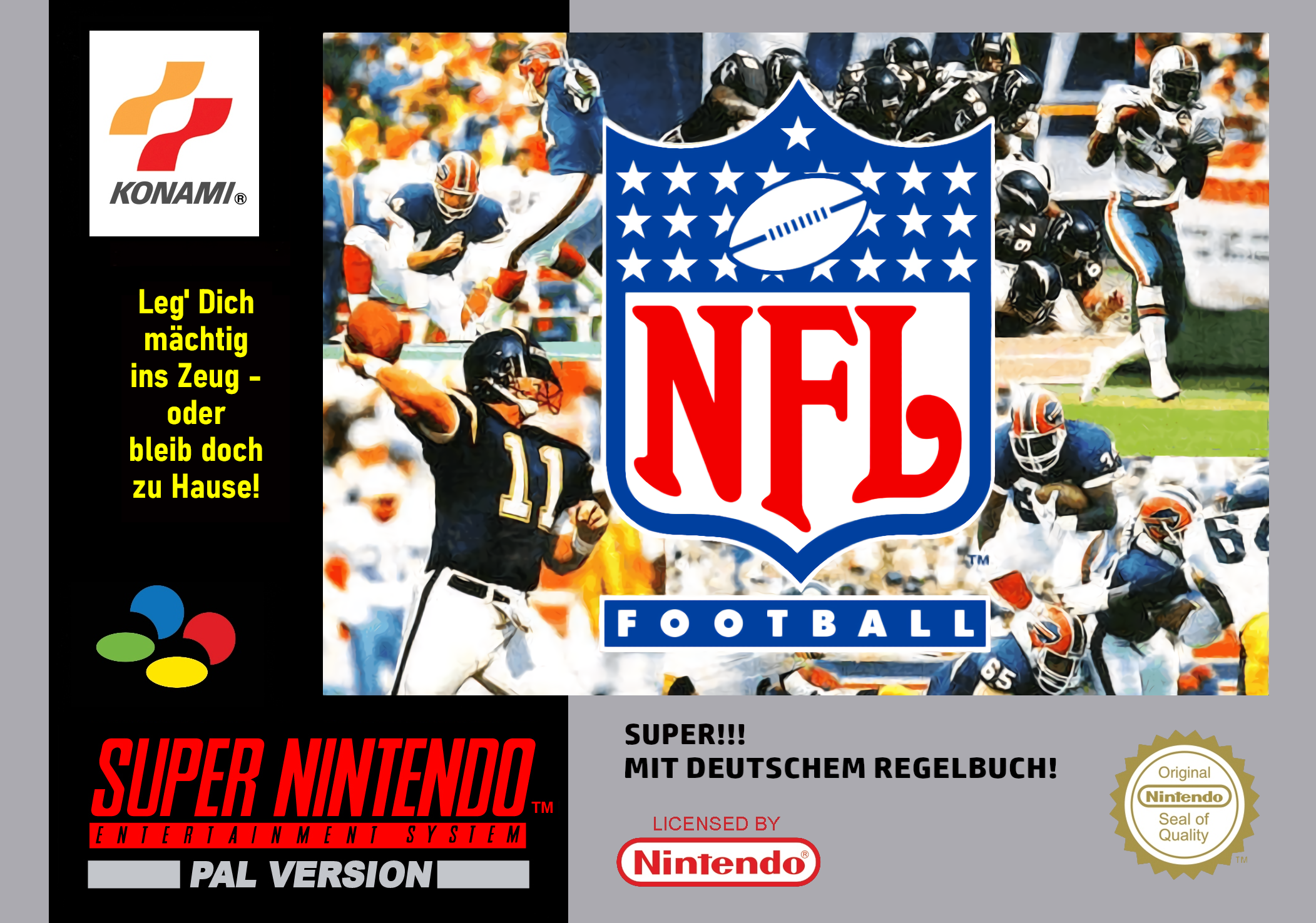 Game | Super Nintendo SNES | NFL Football