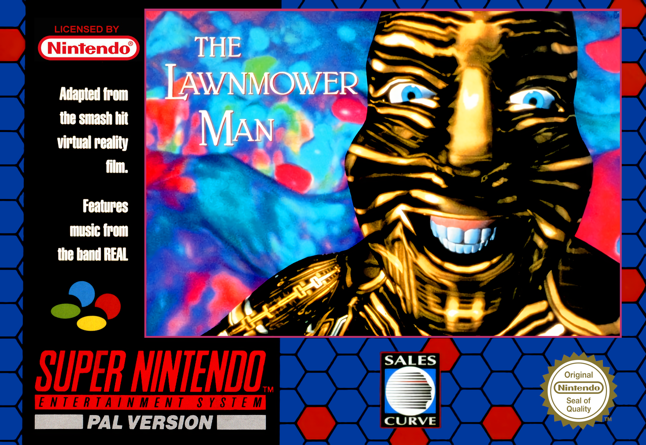 Game | Super Nintendo SNES | Lawnmower Man