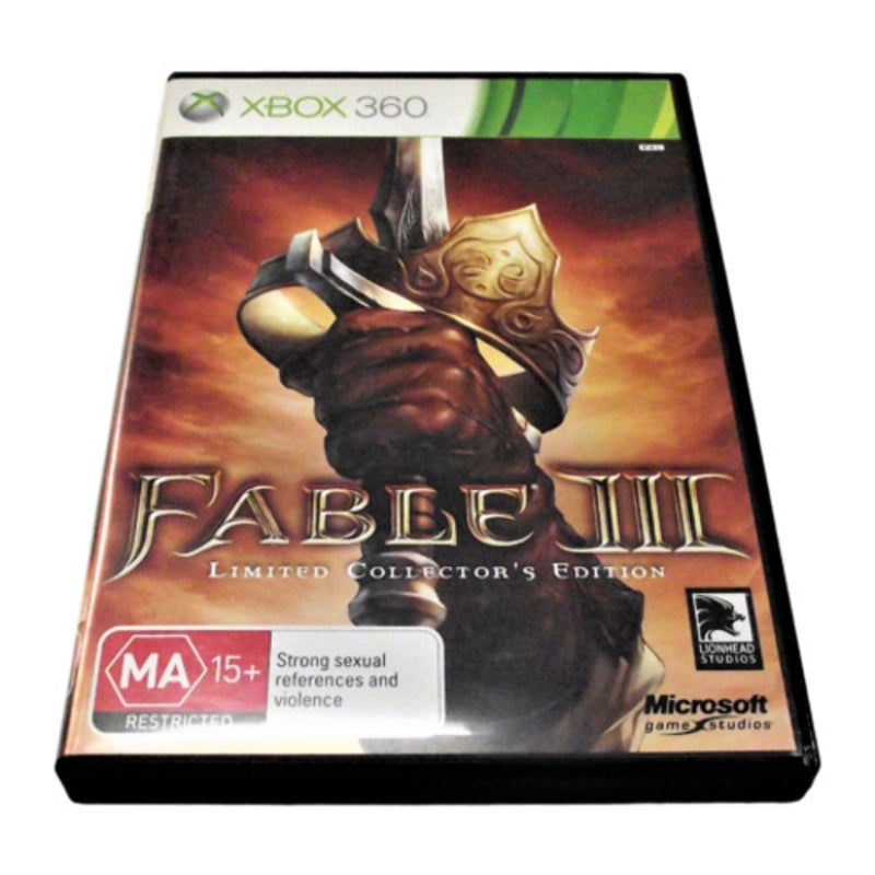 Game | Microsoft Xbox 360 | Fable III [Limited Collector's Edition]