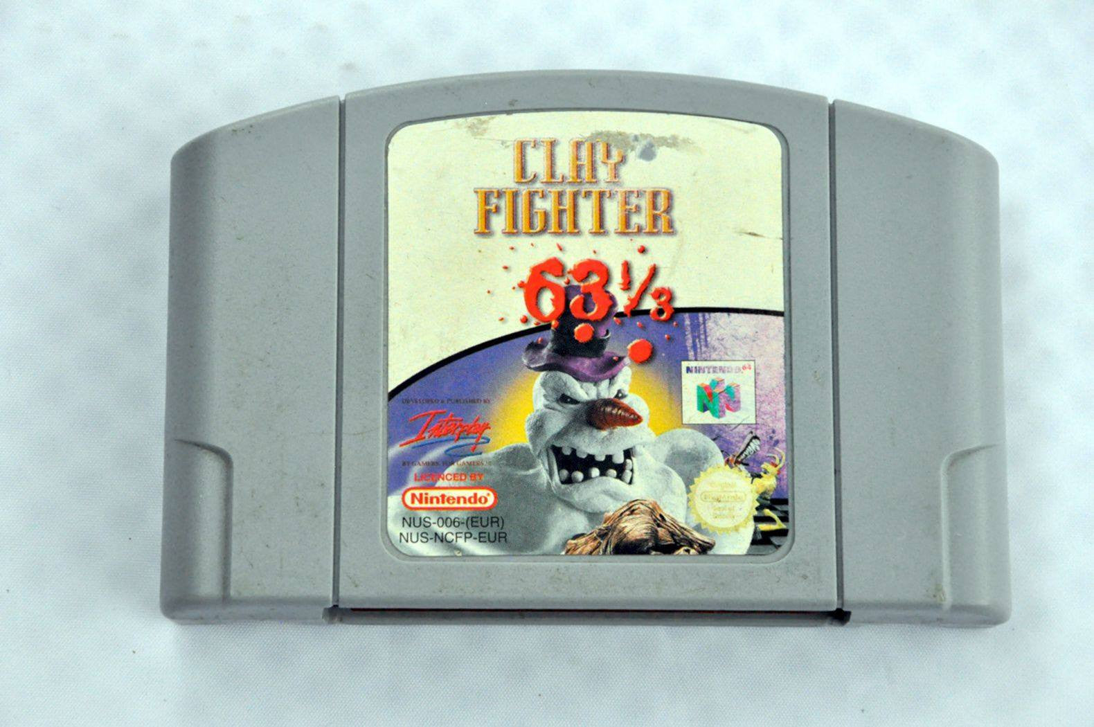 Game - Game | Nintendo 64 N64 | Clay Fighter 63 1/3