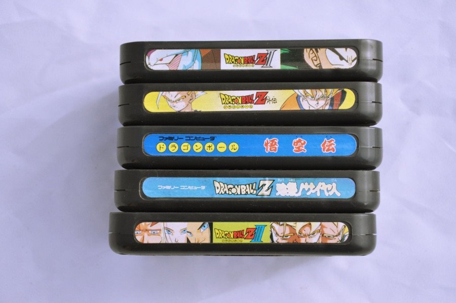 Game | Nintendo Famicom | Bundle Dragon Ball Z x 5 - retrosales.com.au - 2