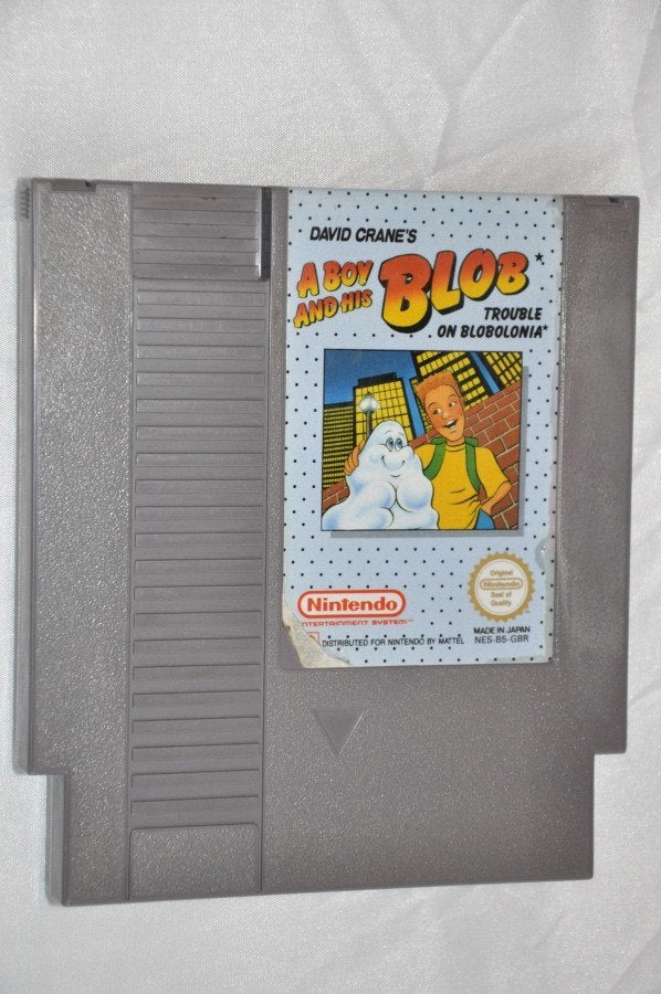 Game - Game | Nintendo NES | A Boy And His Blob Cart PAL