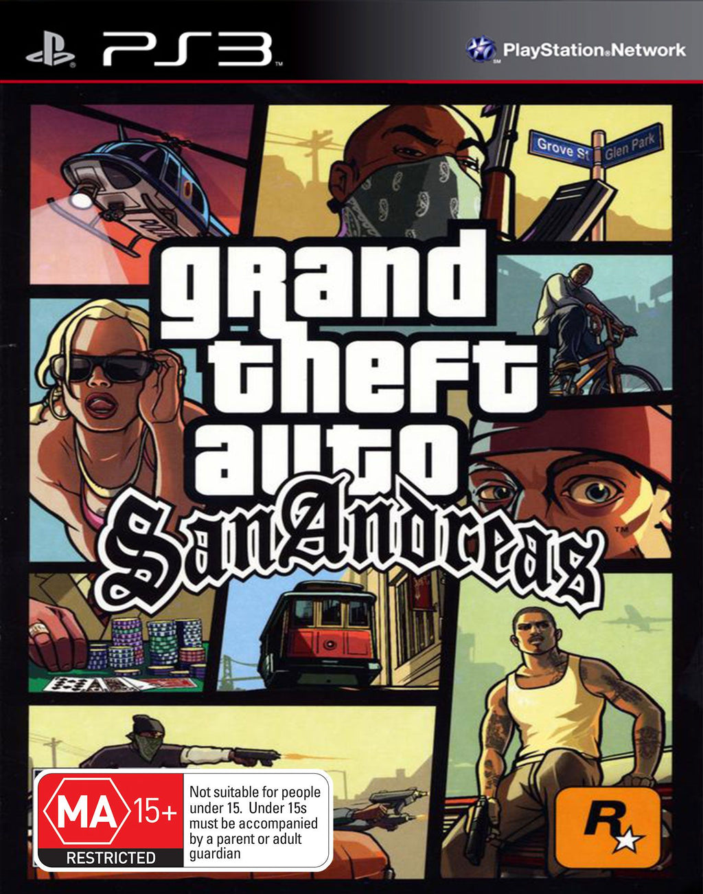 Game Sony PlayStation PS3 Grand Theft Auto San Andreas