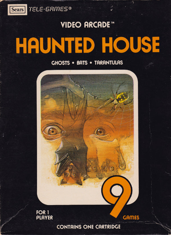 Jeu Atari 2600 Haunted House - Version PAL Loose (sans Boîte) - État Correct