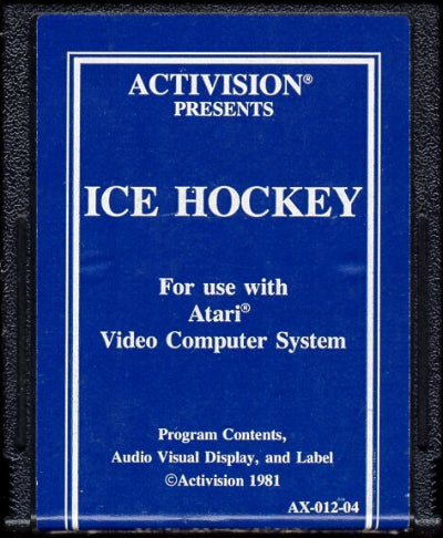 Game | Atari 2600 | Ice Hockey [Blue Label]