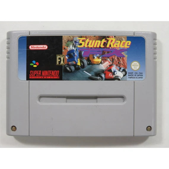 Game | Super Nintendo SNES | Stunt Race FX PAL