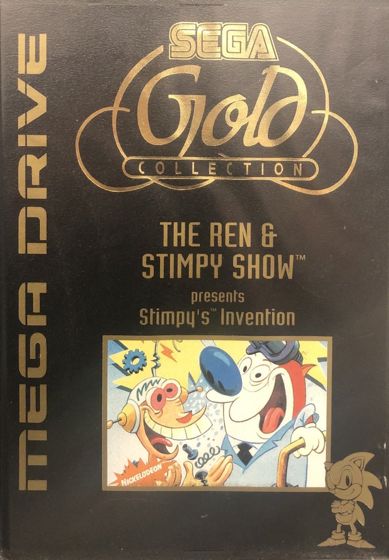 Game | Sega Mega Drive | Ren And Stimpy Show Stimpy's Invention (Gold)