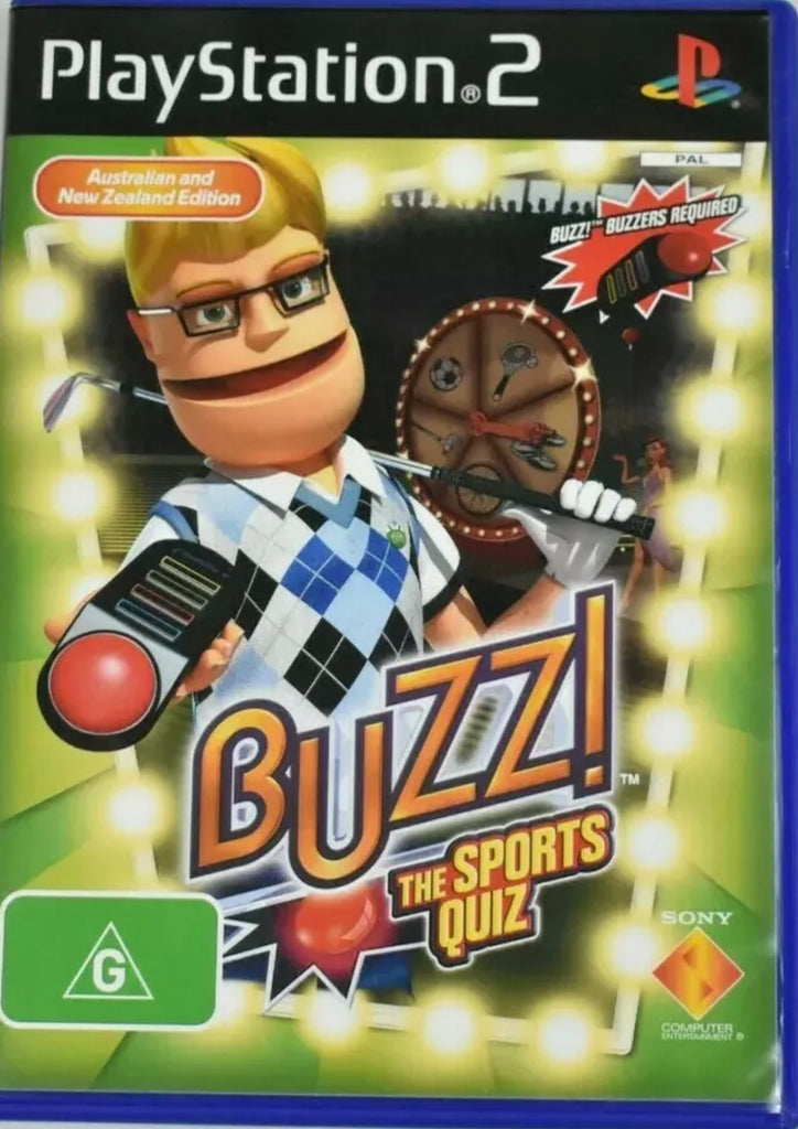 Game | Sony Playstation PS2 | Buzz The Sports Quiz