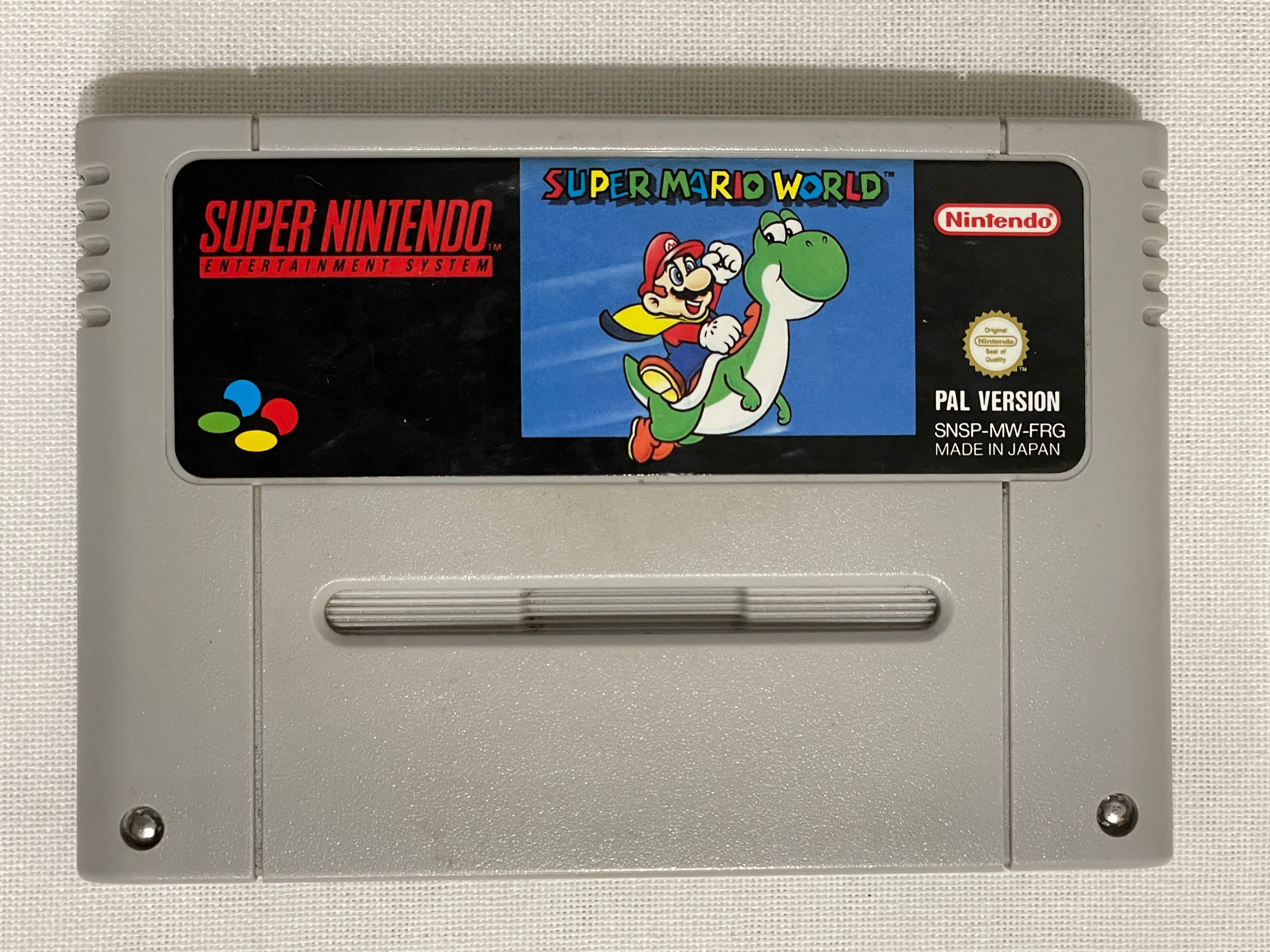 Game | Super Nintendo SNES | Super Mario World PAL