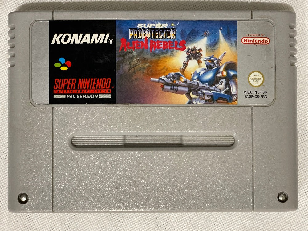 Game | Super Nintendo SNES | Super Probotector: Alien Rebels PAL