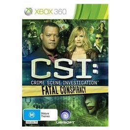 Game | Microsoft Xbox 360 | CSI: Fatal Conspiracy