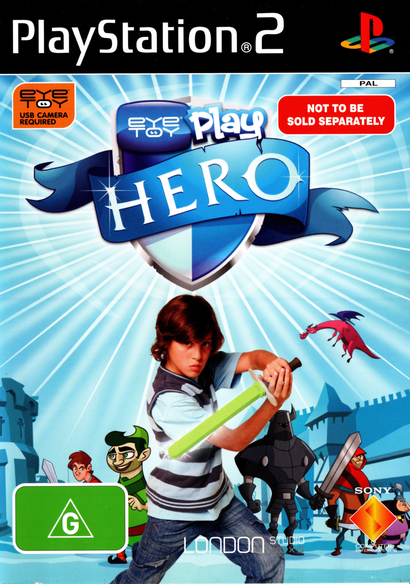 Game | Sony Playstation PS2 | Eye Toy Play: Hero