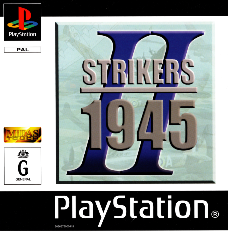 Game | Sony Playstation PS1 | Strikers 1945 II