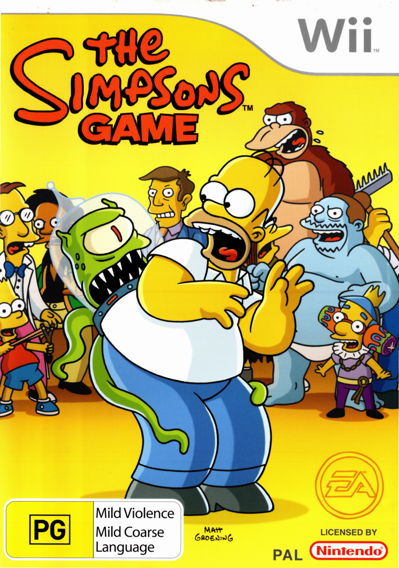 Game | Nintendo Wii | The Simpsons Game