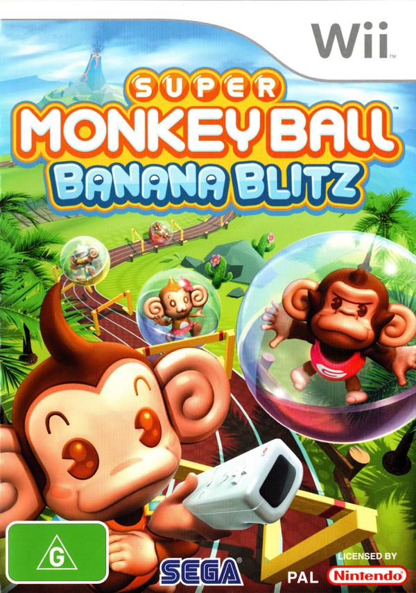 Game | Nintendo Wii | Super Monkey Ball: Banana Blitz