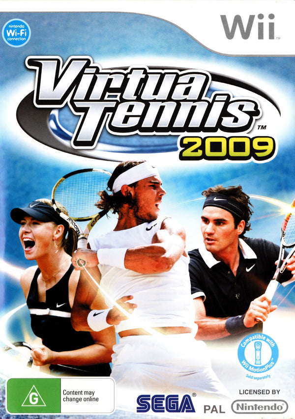 Game | Nintendo Wii | Virtua Tennis 2009