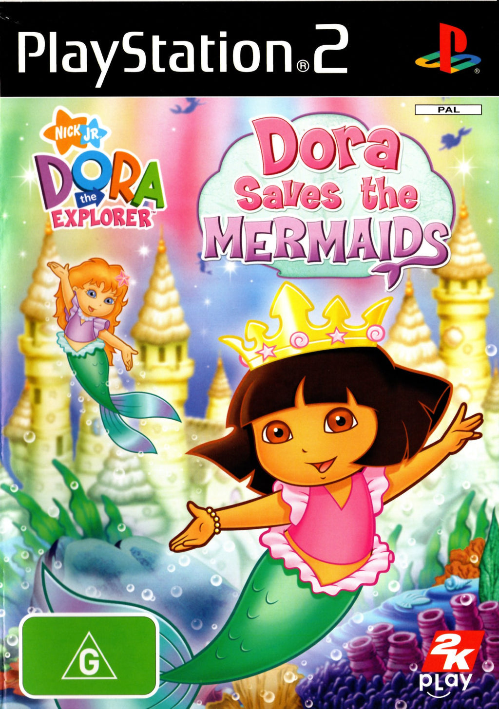Game | Sony Playstation PS2 | Dora The Explorer: Dora Saves The Mermaids