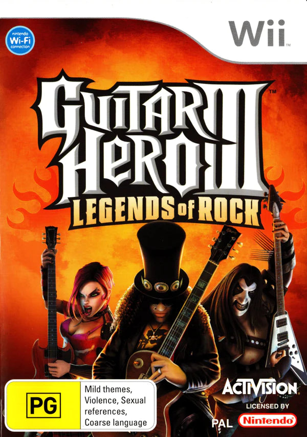 Game | Nintendo Wii | Guitar Hero III Legends Of Rock
